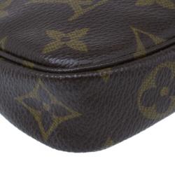 Pre Owned Louis Vuitton Monogram Canvas Mini Pochette