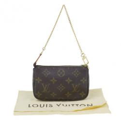 Pre Owned Louis Vuitton Monogram Canvas Mini Pochette