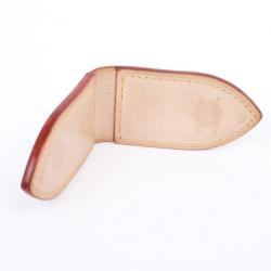 Pre Owned Louis Vuitton Beige Leather Bill Clip