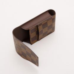 Pre Owned Louis Vuitton Daimer Ebene Cell Phone/Cigarette Case