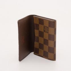 مملوكة مسبقًا Louis Vuitton Damier Ebene Business Card Holder