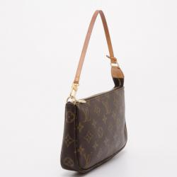 Pre Owned Louis Vuitton Monogram Pochette Accessories Shoulder Bag 