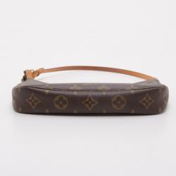 Pre Owned Louis Vuitton Monogram Pochette Accessories Shoulder Bag 
