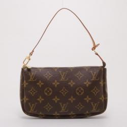 Pre Owned Louis Vuitton Monogram Pochette Accessories Shoulder Bag