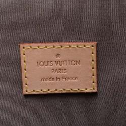Pre Owned Louis Vuitton Monogram Vernis Alma MM Satchel Handbag 