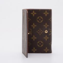 Pre Owned Louis Vuitton Monogram Tresor Wallet 