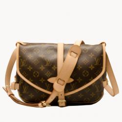 Pre Owned Louis Vuitton Saumur 30 Messenger Bag