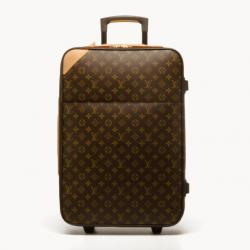 Louis Vuitton Classic Monogram Canvas Pegase 55 Suitcase. , Lot #56289