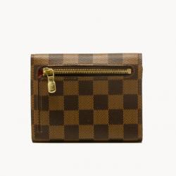 Pre Owned Louis Vuitton Damier Ebene Koala Wallet