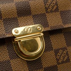 Pre Owned Louis Vuitton Damier Ebene Koala Wallet