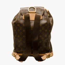 Pre Owned Louis Vuitton Monogram Montsouris GM Backpack
