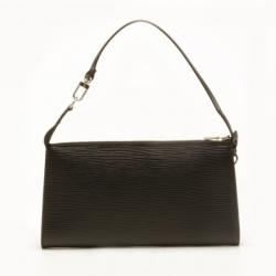 Pre Owned Louis Vuitton Pochette Accessoire Epi Black
