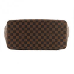 Pre Owned Louis Vuitton Hampstead MM Damier Ebene Tote