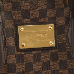Pre Owned Louis Vuitton Hampstead MM Damier Ebene Tote