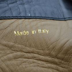 Pre Owned Louis Vuitton Black Leather Combat Boots Size 43