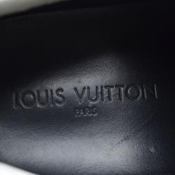 Pre Owned Louis Vuitton Black and White Sneakers size 43.5