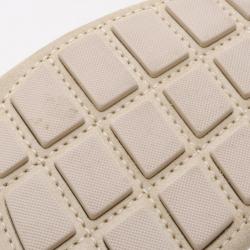 مملوكة مسبقًا Louis Vuitton Cream Suede Monte Carlo Driving Loafers Size 41