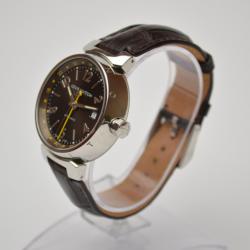 Louis Vuitton Tambour Wristwatch Brown