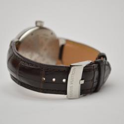 Louis Vuitton Tambour Wristwatch Brown