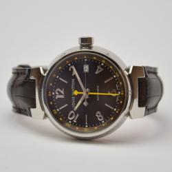 Louis Vuitton Tambour Wristwatch Brown