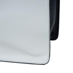 مملوكة مسبقًا Marc by Marc Jacobs White and Black Leather Tote