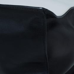 مملوكة مسبقًا Marc by Marc Jacobs White and Black Leather Tote