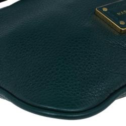 Pre Owned حقيبة مارك باي مارك جاكوبس جلد أخضر تو هوت تو هاندل كروس