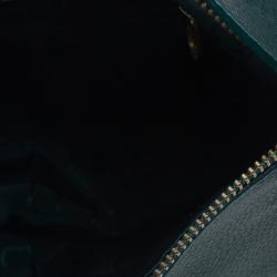 Pre Owned حقيبة مارك باي مارك جاكوبس جلد أخضر تو هوت تو هاندل كروس