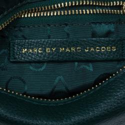 Pre Owned حقيبة مارك باي مارك جاكوبس جلد أخضر تو هوت تو هاندل كروس