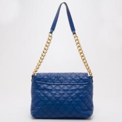 Pre Owned Marc Jacobs Quilted Large Single Leather Shoulder Bag