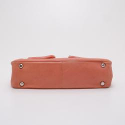 Pre Owned Marc Jacobs Peach Satchel Bag 