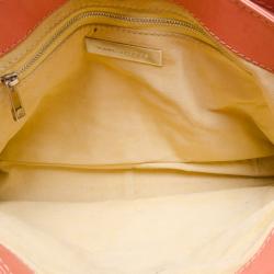Pre Owned Marc Jacobs Peach Satchel Bag 