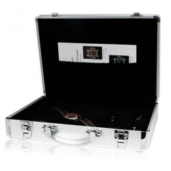 مملوكة مسبقًا Martin Braun Grand Prix Stainless Steel Leather Automatic Mens Wristwatch 42 MM