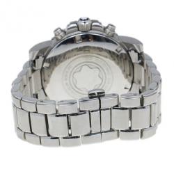 Montblanc Black Stainless Steel Sport XXL Men's Wristwatch 41MM