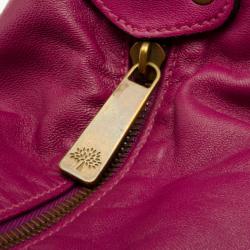 Pre Owned Mulberry Angelica Pink Nappa Small Shoulder Bag