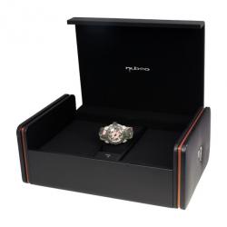 مملوكة مسبقًا Nubeo Camo-Jellyfish SS Womens Diving Womens Watch 36 MM