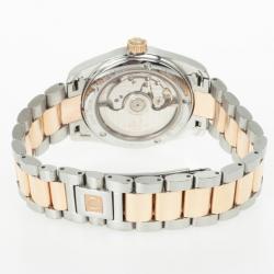 Omega Seamaster 18 K SS Coaxial Chronometer Mens Wristwatch 39 MM