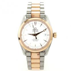 Omega Seamaster 18 K SS Coaxial Chronometer Mens Wristwatch 39 MM
