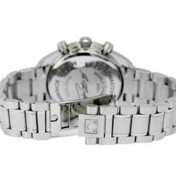 Pre Owned Omega Stainless Steel Speedmaster Michael Schumacher Men's Wristwatch 39MM