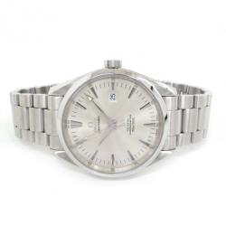 Pre Owned Omega Aqua Terra SS Silver Mens Wristwatch 