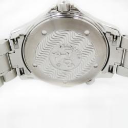 Pre Owned Omega Seamaster Helium Escapement SS Blue Mens Wristwatch 41 MM