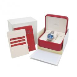 Pre Owned Omega Seamaster Helium Escapement SS Blue Mens Wristwatch 41 MM