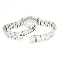 Pre Owned Omega Constellation 12P Diamond Ladies Wristwatch SS