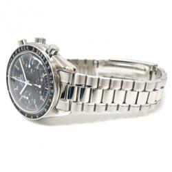 Omega Speedmaster SS Black Mens Wristwatch  