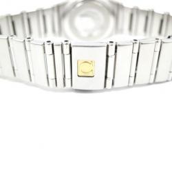 Pre Owned Omega Constellation Mini 12P Diamond Ladies Wristwatch