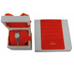 Omega Constellation Mother of Pearl Insignia Diamond Watch Ladies