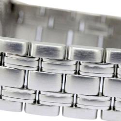 Pre Owned Omega Black Stainless Steel Seamaster 50th Anniversary Men's Wristwatch 36MM