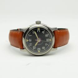 Perrelet Brown Leather Air Zermatt Black Mens Wristwatch