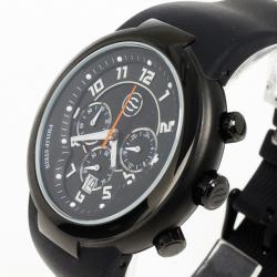 Philip Stein Active Stainless Steel & Rubber Mens Wristwatch 42 MM