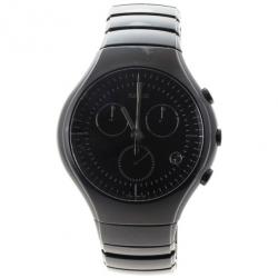 مملوكة مسبقًا Rado DiaStar True Black Jubilee Ceramic Mens Watch 43 MM